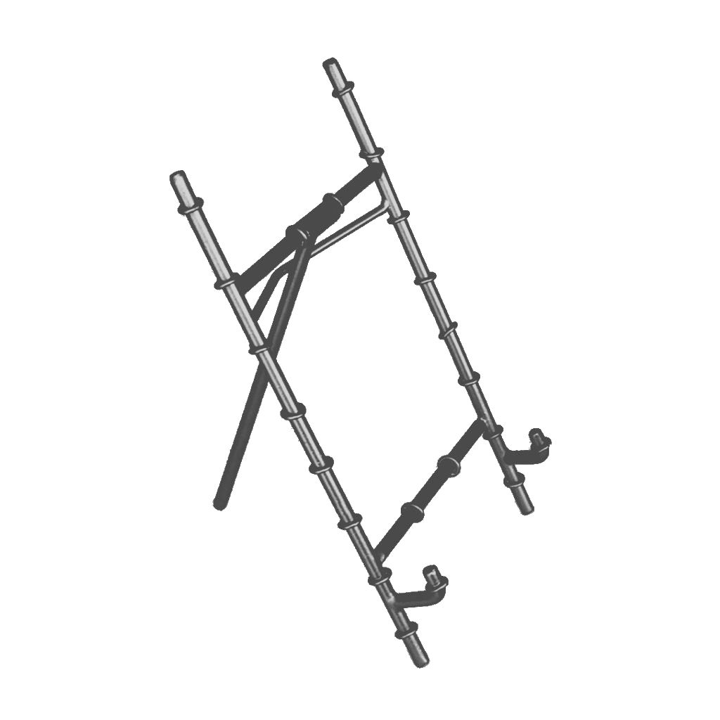 black easel black easel