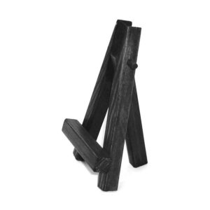 Matte Black Mini Wood Easels