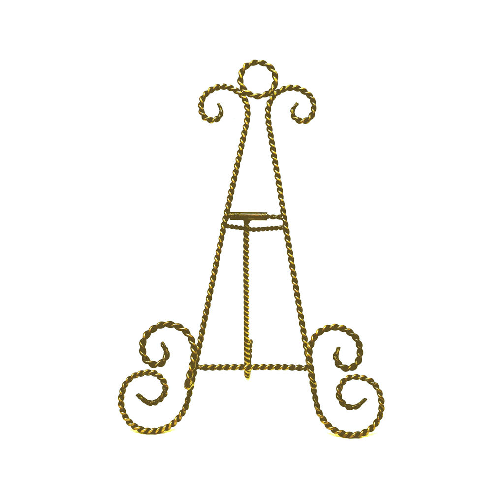 gold decorative easel gold decorative easel