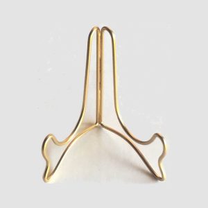 gold easel stand