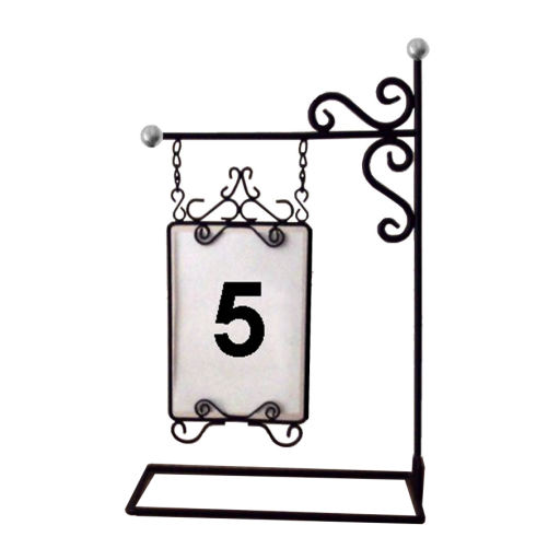 tall table number holders tall table number holders