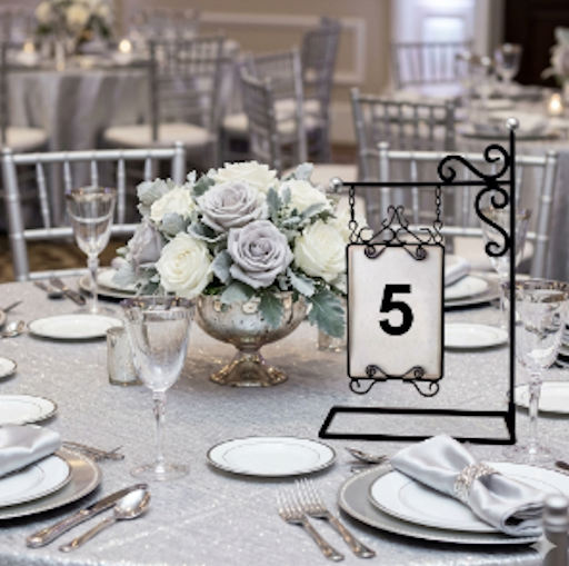 tall table number holders tall table number holders