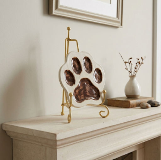 gold display easel gold display easel