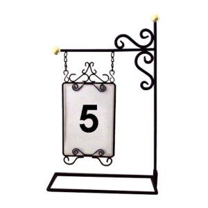 table card number holders